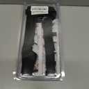 Vigorport Luggage Straps, Metal Luggage Connector Straps for Suitcases, Stretchable Add a Bag Adjustable Accessories Travel Belts (Black, Normal) (1W)