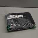 BAGAIL 4 Set/6 Set/8 Set Compression Packing Cubes Travel Accessories Expandable Packing Organizers (Half Mesh, 6-Black)