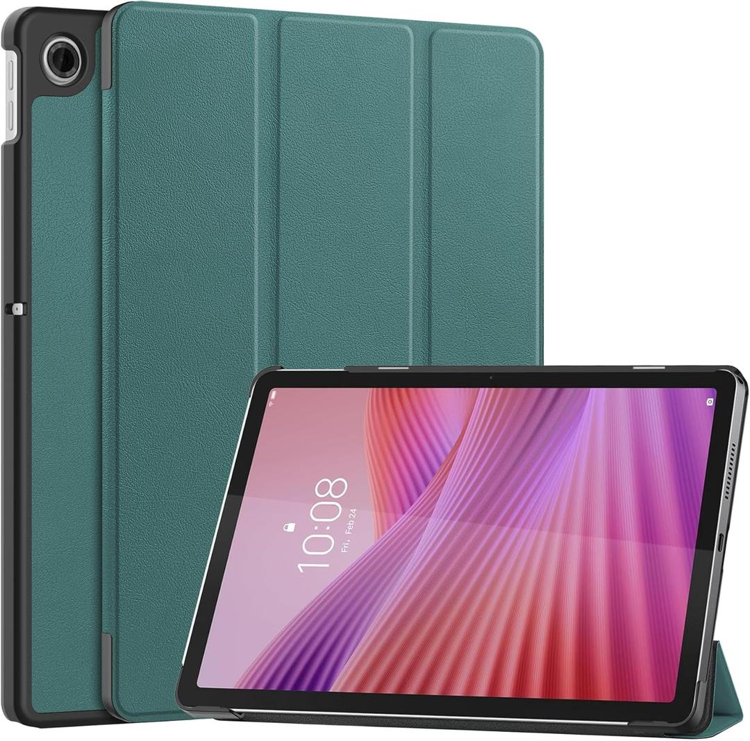 for Lenovo Tab Tablet 2025 Case High Qualit Hard Shell, Lightweight, Quality PU, Scratch Resistant, Green for Lenovo Tab Tablet 10.1 inch-Green