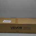 VEVOR Shower Panel Tower System with Rainfall Waterfall Shower Head, LED, 53 in Brushed Stainless Steel Shower Column, 5-Function Faucet, Wall-Mount Rain Massage System, with Handheld and Tub Spout