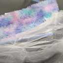 Ophanie Rainbow Purple Rug for Bedroom Girls, Unicorn Colorful Mermaid Fluffy Soft Cute Fuzzy Area Rugs, Shag Plush Shaggy Furry Carpet for Kids Baby Teen Dorm Nursery Home Decor Aesthetic