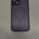 TOCOL Magnetic for iPhone 13 Case, Upgraded Full Camera Protection, Compatible with Magsafe, Drop Protection, Translucent Matte Back Bumper Phone Cover 6.1-Inch (Dark Blue)