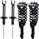 AUTOMUTO Front and Rear Pair Shocks and Struts for Honda for Accord 08-12