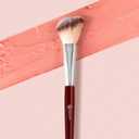 BK BEAUTY 112 SMALL ANGLED FACE BRUSH Precise Angled Blush Brush for Soft, Natural Blend, Ideal for Blush on Smaller Faces & Highlighting