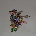 Harrycle 23 Pcs Mini People Figurines 1: 30 Scale Tiny People Model Miniature Sitting and Standing Little Plastic Figurines for Miniature Scenes