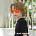 3 x SEKKAF Kids Polarized Sunglasses for Boys Girls,Retro Toddler Sun Glasses UV Protection Shades