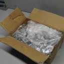 Luxbaro Garage Door Hardware Kit for 7' Height Garage Doors, Garage Door Hinges and Rollers, Top Bracket, Wire Rope