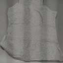 SUUKSESS Women Padded Cotton Ribbed Tank Tops 2025 High Neck Racerback Basic Tops (Medium, Light Grey)