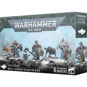 Games Workshop - Warhammer 40,000 - Space Wolves: Wolf Guard Headtakers, medio