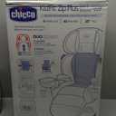 Chicco KidFit Zip Air Plus 2-in-1 Belt Positioning Booster Car Seat, Backless and High Back Booster Seat, for Children Aged 4 Years and Up and 40-100 lbs | Q Collection/Black/Grey