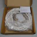 Fudios Lighted Birch Garland with Timer 48 LED Fairy Lights 6ft Battery Operated for Mantle Decor, Lit Christmas White Twig Garland Winter Home Wall Decoration Indoor Outdoor Use 1 Set