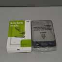 Mik-Nana Food Scale, 10kg/22lb Digital Kitchen Scale Weight Grams and Ounces for Baking Cooking Coffee Package Postage, 6 Units with Tare Function, LCD Display, Easy Clean Stainless Steel (Black)