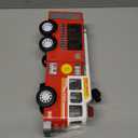 JOYIN LED Fire Truck Toy for Toddlers - LED Projections & Sirens, Bump and Go Fire Engine Trucks with Mode Switch & Volume Control, Kids Firetruck, Boy Toys, Christmas Birthday Gifts for Grandkids