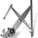 YHTAUTO Front Driver Side Window Regulator without Motor for Chevy Colorado 2004-2012 & GMC Canyon 2004-2012 & Isuzu i-280 i-350 2006, i-290 i-370 2007-2008, Manual