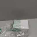 Maitys 48 Pcs Wooden Table Number Stands Wedding Table Name Holder Semicircular Design Place Card Holders with 48 Pcs Tented Cards for Retail Shop Wedding Party Events Decoration (Black)