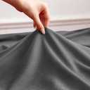 Pinch Pleated Sheer Curtains 84 Inch Length, Semi Voile Sheer Curtains for Bedroom Living Room Pinch Pleated Soft Touch Light Filtering Drapes(Gray, 42 W x 84 L, 2 Panels)