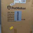 Pet Gate - 3-Panel Indoor Foldable Dog Fence for Stairs, Hallways, or Doorways - 54x24-Inch Wood Freestanding Dog Gates by PETMAKER (Black)