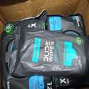 DUDE WIPES Flushable Wipes, Quit Toilet Paper Starter Kit, Unscented Wet Wipes with Vitamin-E and Aloe, Home and Away Combo 8 Packs