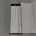 WiFi Extender Internet Booster, 10000 Sq.ft Long Range Repeater Wireless Routers Amplifier, Mesh Wi-Fi 80% Faster, 1 Tap Setup, Broader Than Ever, Support More Network Devices at Home