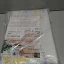 WTHYGB Office Chair Mat for Hardwood Floor Abstract Washable Desk Throw Rug for Rolling Chair Non-Slip Computer Chair Protector 36x60 (Blue Yellow)