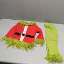 FEIBEL Toddler Kid Christmas Outfits Boys Girls Plush Top and Pants 2 Piece Set Christmas Costumes (AGreen, 34 Years)