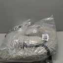 COOLBEBE Reading Pillow for Gaming, Arm Rest Support Pillow, U-Shaped Lap Pillow for Bed & Sofa, Compact Gaming Pillow with Tablet Support for Reading, Crocheting (Grey)