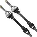 Front Left or Right CV Axle Shaft Assembly for Polaris Sportsman 500 600 700/2002 2003 2004, Replace for 1380199, 1380218, 2 Front Axle