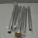 Chrome Shower Curtain Rod 31 to 92 Inch,1 Inch Diameter Adjustable Spring Tension Curtain Rod No Drilling Stainless Steel Telescoping Rod,No Rust
