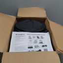 Blue Car Seat Covers,Breathable and Waterproof Seat Cover Full Set,PU Premium Universal Fit Automotive Airbag Compatible for Cars Sedans SUVs Vans and Trucks(Full Seat,Black+Blue,N1)