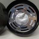 Depuley Battery Operated Wall Sconce: Set of 2 Wireless Wall Lights with Remote for Bedroom  Black Rechargeable 15 Colors RGB Halloween Wall Lamp for Living Room Hallway