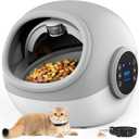 Lesotc RFID Automatic Cat Feeder, Microchip Pet Feeder, Cat Food Dispenser with Collar, Auto Pet Feeder - Prevents Food Stealing, Perfect for Prescription Diets, Schedules Meals for Multiple Cats