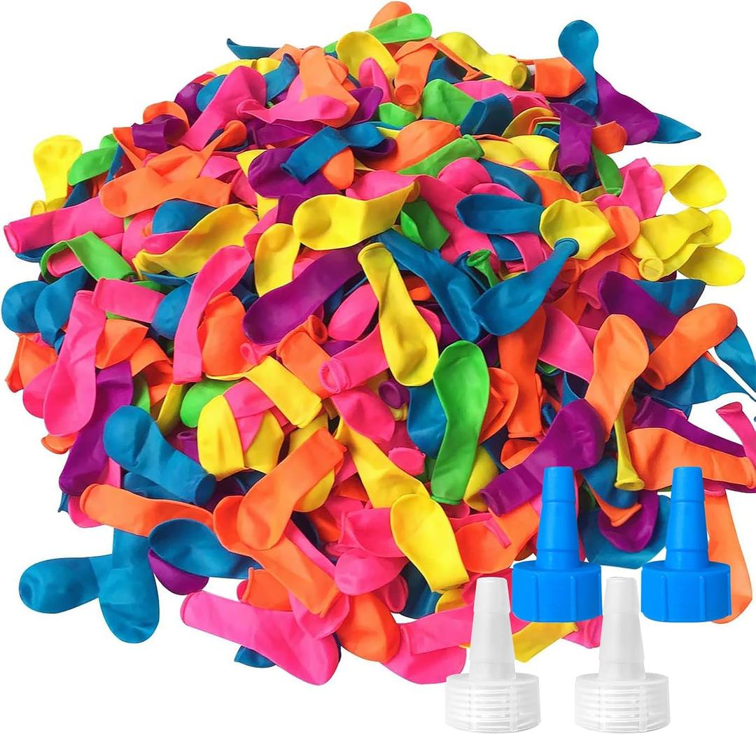 2000 Pack Water Balloons with Refill Kits, Latex Water Bomb Balloons Fight Games - Summer Fun for Adults