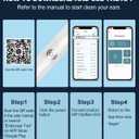 2 x Ear Wax Removal, Ear Cleaner with Camera and Light, Ear Wax Removal Kit with 1296P Otoscope, Ear Cleaning Tool with 6 Ear Spoon, Ear Camera for iPhone & Android Phones,White