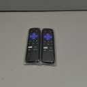 Replacement for Roku-TV-Remote, Compatible for Hisense/Onn/Sharp Roku Series Smart TVs, Pack of 2
