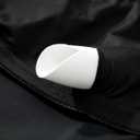 SUUKSESS Women Tummy Control Tankini Bathing Suit Ruffle High Waisted Swimsuit (Black, XXL)