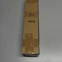 Hei!Dear 2 Pack Blackout Curtain Rod for Windows 48 to 84 inch (4-7Ft), Wrap Around Room Darkening Curtain Rods, 5/8" Samll Adjustable Modern Decorative Window rod,Black