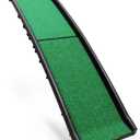 PawStep 50894 Pet Ramp for Dogs & Cats  Foldable Portable Dog Ramp with Poly Grass Non-Slip Surface, Lightweight Travel Ramp for Cars, SUVs, Beds & Couches