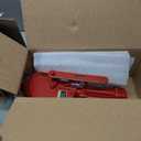 Fill-Rite FR152 Piston Hand Pump with Hose & Nozzle Spout, Red