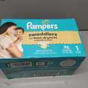 Pampers Swaddlers Diapers, Size 1 (8-14 lbs), 96 Count, Absorbent, Keeps Baby Dry and Comfortable, Skin Safe Disposable Baby Diaper 