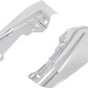 Motorcycle Mid Frame Air Deflector Heat Shield Fit for Harley Touring Road Glide Electra Glide Road King Street Glide Trike (for 2024-Up, Chrome)