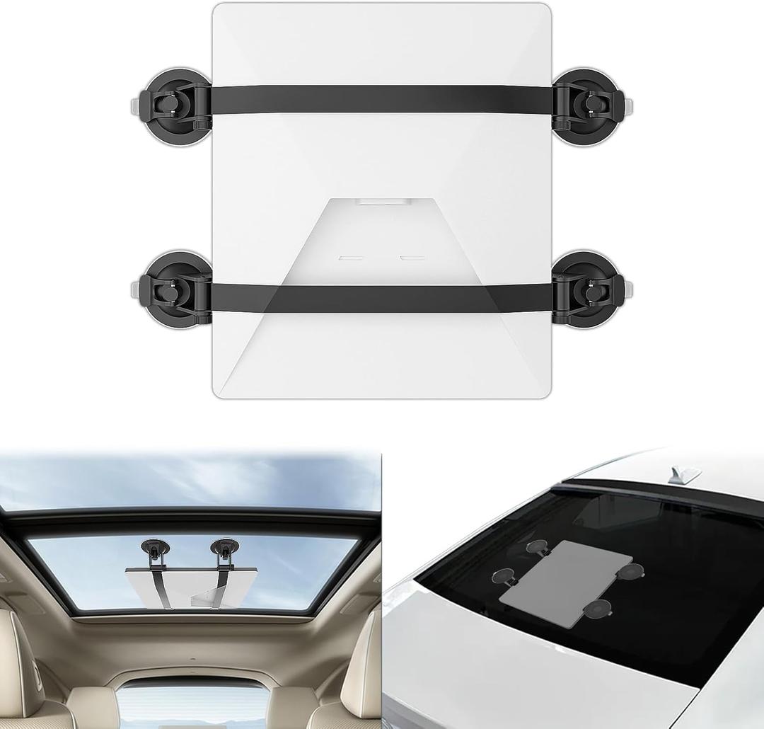 Starlink Mini Mount, Lymorexan Starlink Mini Mounting Kit with Suction Cup, for Sunroof/Front /Rear Window/Roof