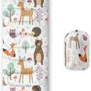 Axolotl Unicorn Sleeping Bag for Kids Boys GirlsLightweight Warm Cold Weather Sleeping Bags,Waterproof Portable Sleeping Bag with Compression Sack for Camping Backpacking Outdoor Indoor