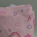 2 Pcs Cot Sheets for Daycare 23" x 51" Cot Fitted Sheets, Rainbow, about 23" x 51"