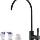 Havin Bar Sink Faucet, RO Water Filter Tap, Drinking Water Faucet fits Most Water Filtration System, Kitchen Reverse Osmosis Faucet, Beverage Dispenser, Lead-Free Stainless Steel (Matte Black)