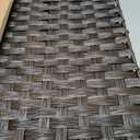 GREENSTELL Laundry Hamper with Wheels&Lid, 130L Large 3 Sections Clothes Hamper with 2 Types Removable Liner Bags, 5 Mesh Laundry Bags, Handwoven Divided Laundry Basket Brown