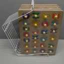 WOOD CITY Toddler Puzzles and Rack Set, Wooden Peg Puzzles Bundle with Storage Holder Rack, Educational Knob Puzzle for Kids Age 2 3 4 Years - Alphabet Number Shape Dinosaur Animal Vehicle