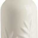 Sweejar Ceramic Olive Oil Dispenser Bottle, 20 Oz Relief Opaque Oil Cruet Protects Oil To Reduce Oxidation, Suitable for Storage Oil, Vinegar, Soy Sauce, Coffee Syrup, Liquids, Set of 1 (Beige)