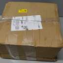 Kanwone Ceramic Dinner Plates - Set of 6, 10 Inch, Round Plates for Steak, Pasta, Salad, Pizza, Appetizer, Microwave, Oven and Dishwasher Safe, Black Glazed