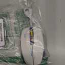 RAPIQUE Bluetooth Wireless Mouse - (BT1/BT2+USB) Tri-Mode High Performance, Rechargeable, Multi-Device Compatible with PC/Laptop/Computer/MacBook/iPad Air Pro (Blue and White)