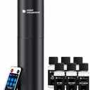 Hotel Waterless Scent Diffuser with 6 Fragrance Oils Covers up to 700 Sq Ft | Cold air scent diffuser with APP control, 6 fragrance oils, open bottle design, quiet operation, for home/office/hotel/ect.